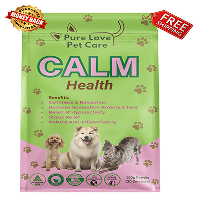 Calm Support — Natural Stress & Anxiety Relief for Dogs