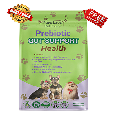 Prebiotic Gut Support — Daily Digestive Boost for Dogs