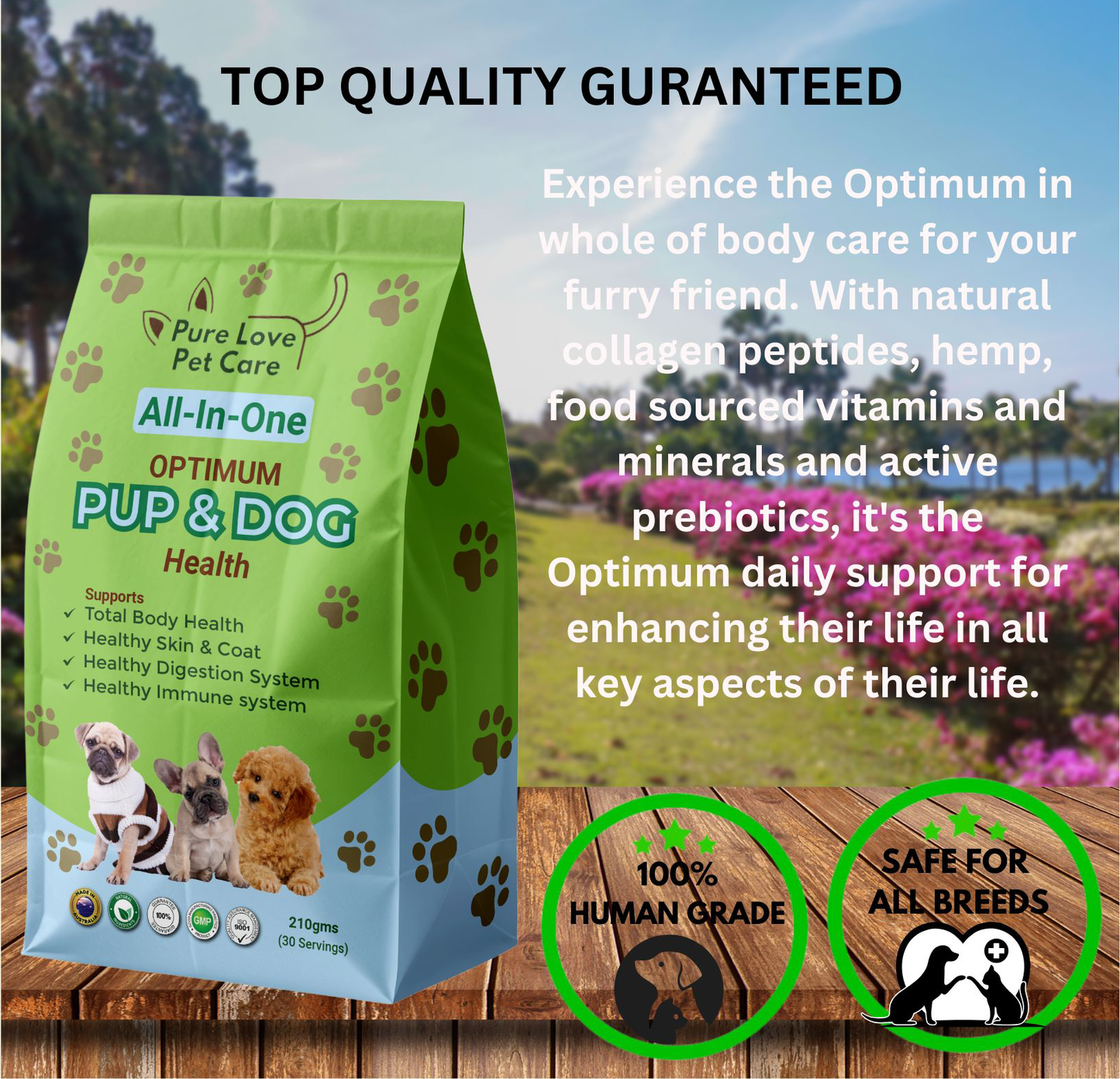 Optimum Dog Health — All-in-One Daily Wellness Supplement